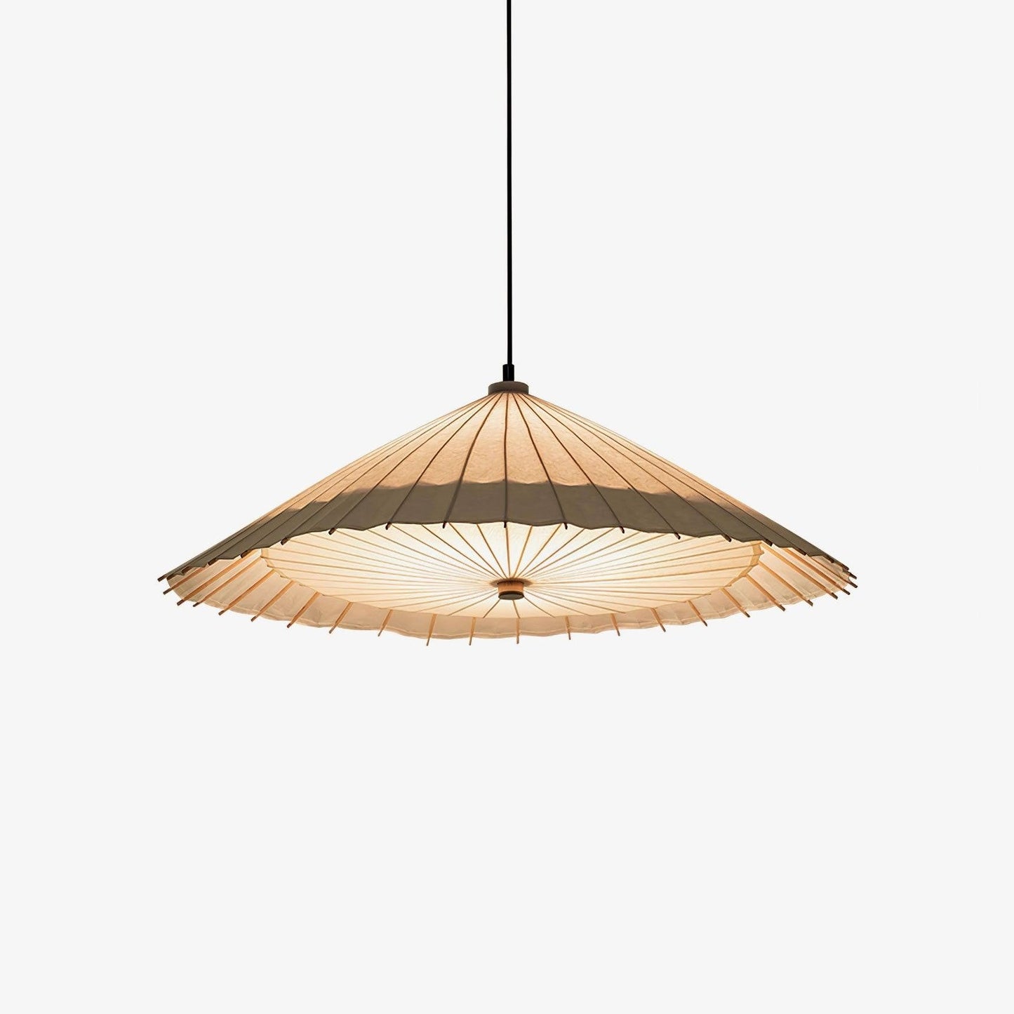 Umbrella Fabric Canopy Pendant Light
