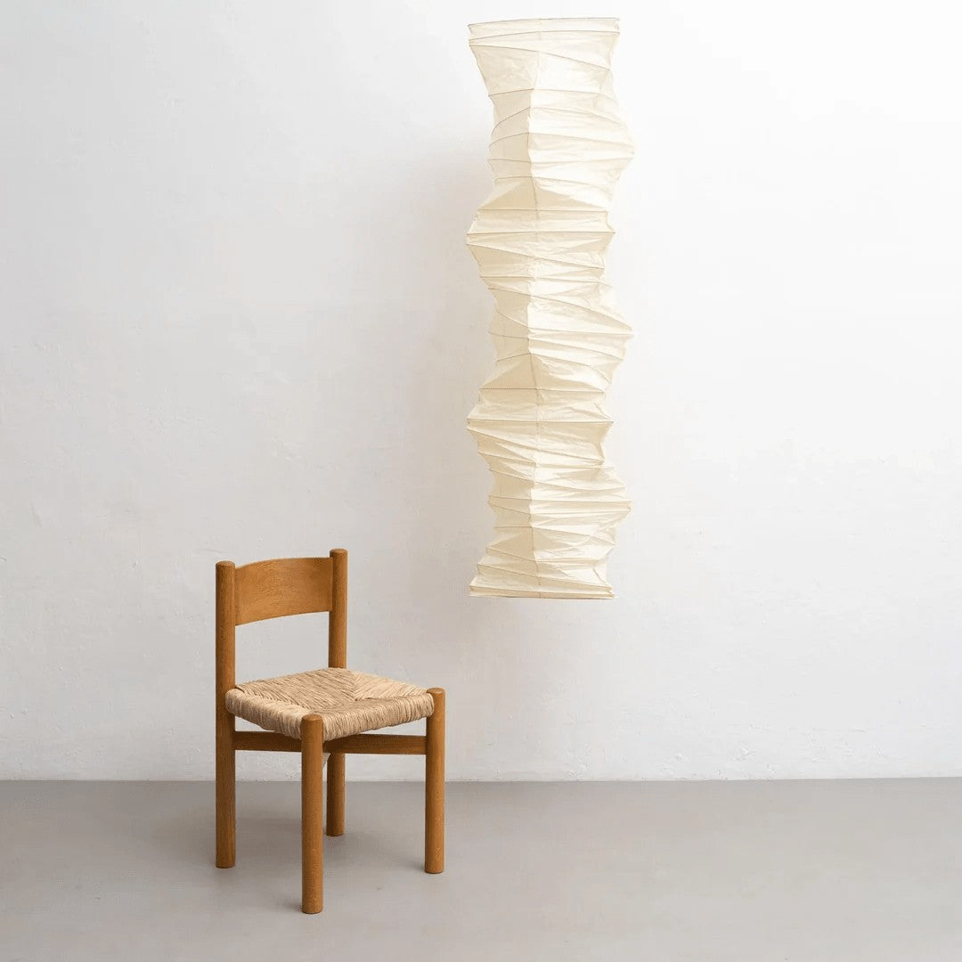 Washi Paper Sphere Pendant Light