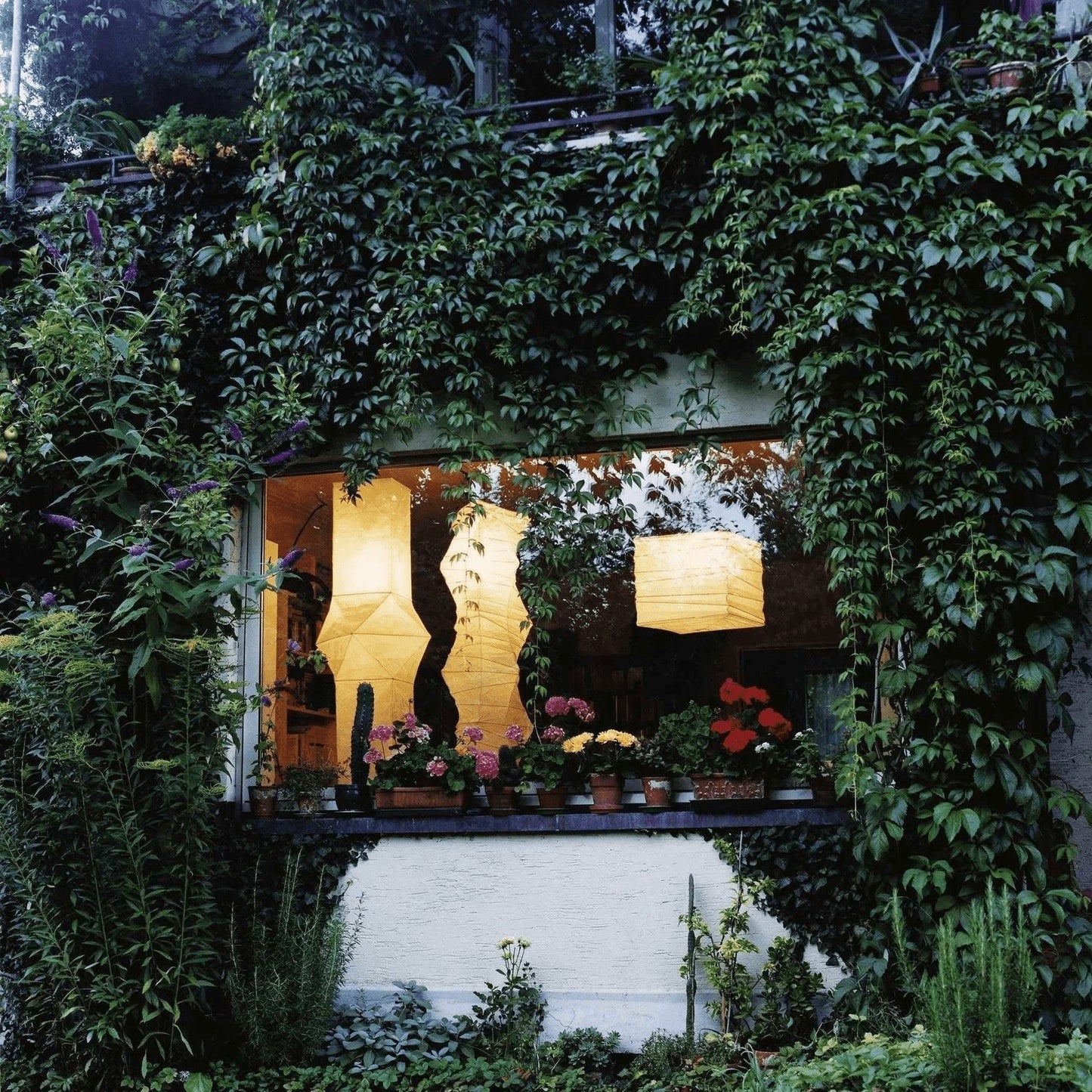 Washi Paper Sphere Pendant Light